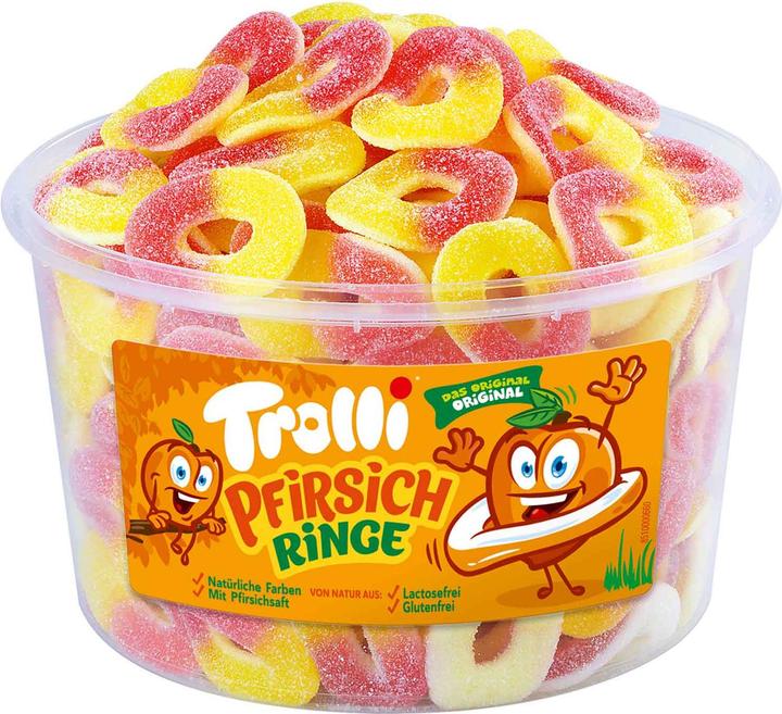 Trolli Peach rings (1 pcs., 1200 g)