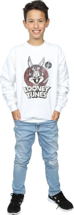 Immagine prodotto Looney Tunes Felpa Bugs Bunny Cerchio Logo Ragazzi (152, 158)