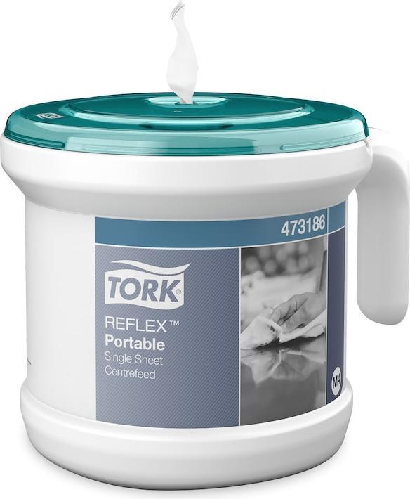 Productafbeelding Tork Papierhanddoekdispenser Draagbare éénbladige binnenrol dispenser, M3