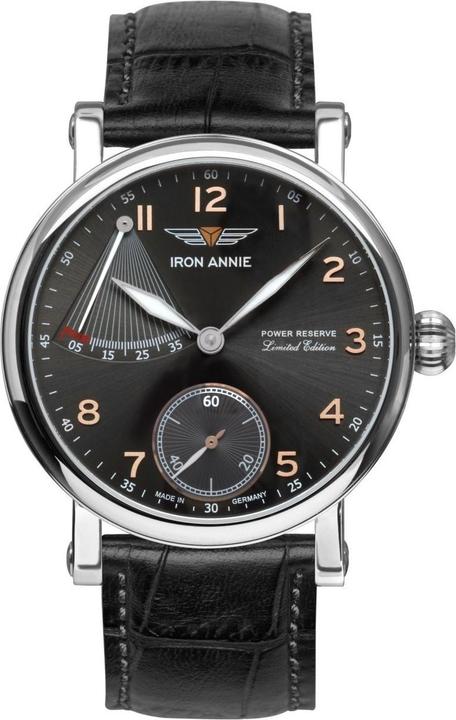 Actual product image Iron Annie Anniversary model 30 years 5902-2 Anthracite (260348) (Watch with gemstone, 43 mm)