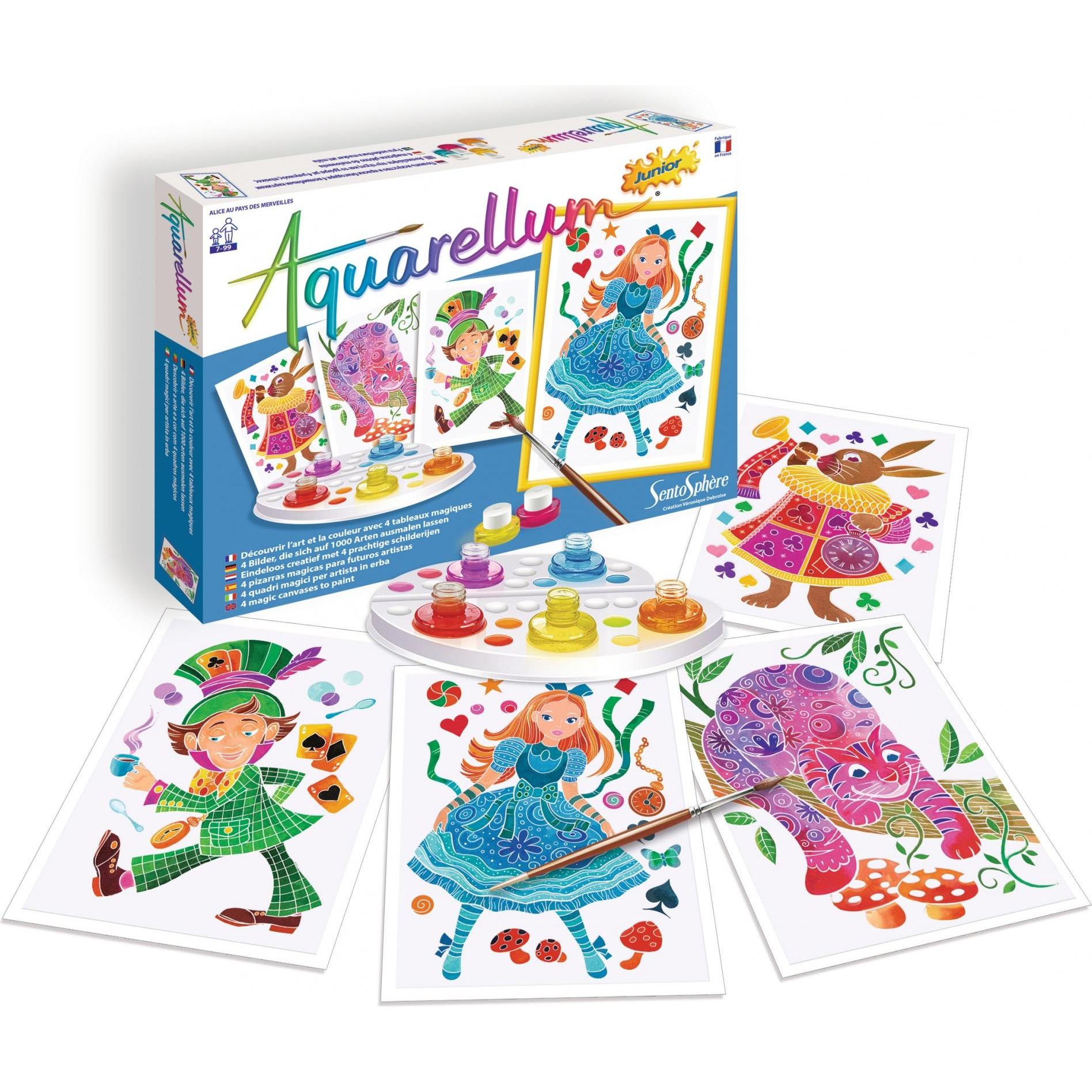 Thumbnail - Sentosphere aquarellum junior 4t alice im Wunderland