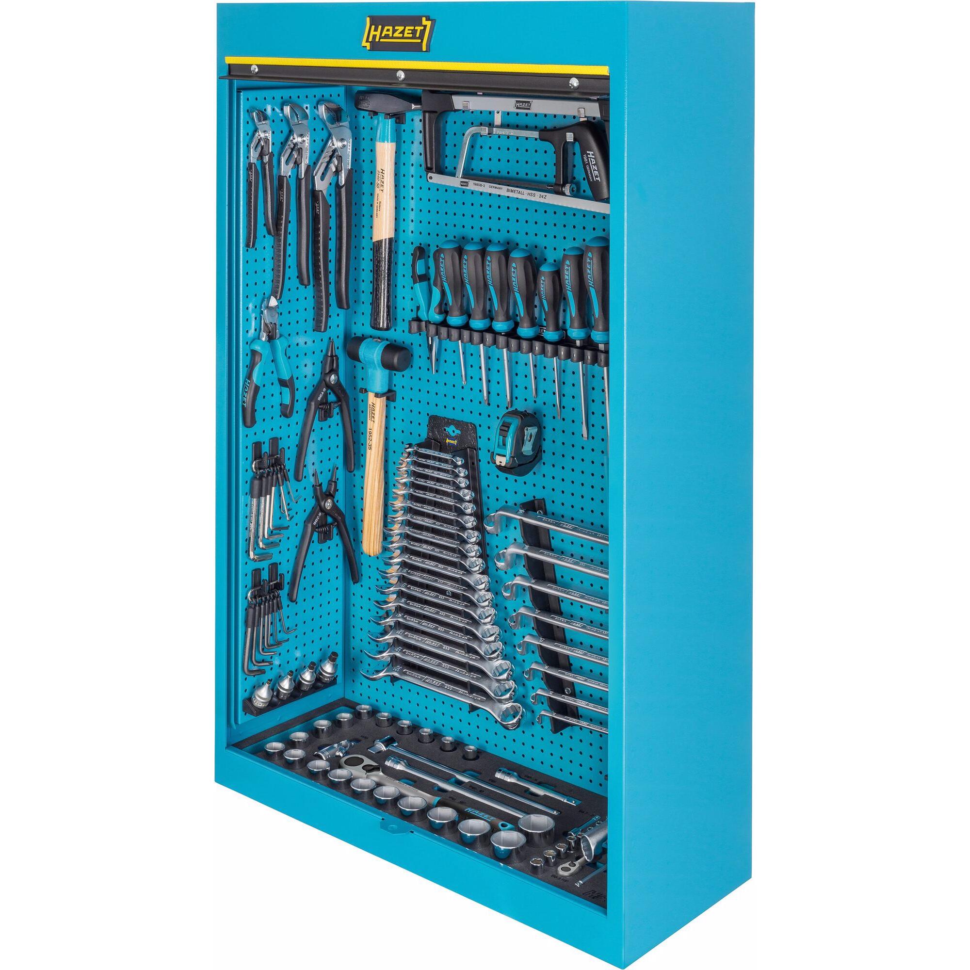 Thumbnail - HAZET, Werkstattschrank, Werkzeugschrank ∙ mit Sortiment 111/116 ∙ 0,5 x 23 - 1,6 x 10 ∙ 2 - 32 ∙ PH1 - PH2 ∙ PZ1 - PZ… ...