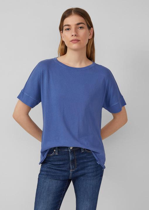 Produktbild S.Oliver T-Shirt Gewaschenes T-Shirt mit Ziernähten im Relaxed Fit (42)