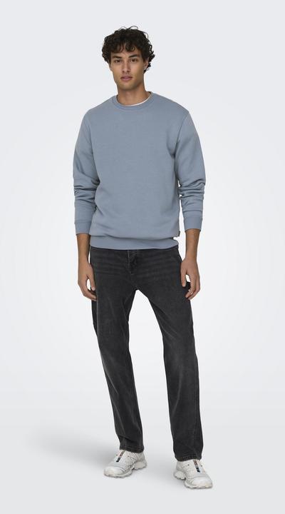 Produktbild Only & Sons Normal geschnitten Rundhals Sweatshirt Sweatshirt (L)