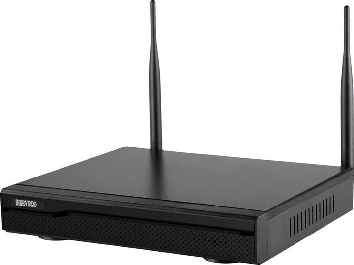 Actual product image Inkovideo Surveillance camera set WLAN IP 4 channel with cameras 1920 x 1080 pixels (1920 x 1080 Pixels)