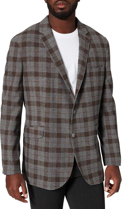 Produktbild Hackett Heren Wl Grey Fancy Check Jacket (36)