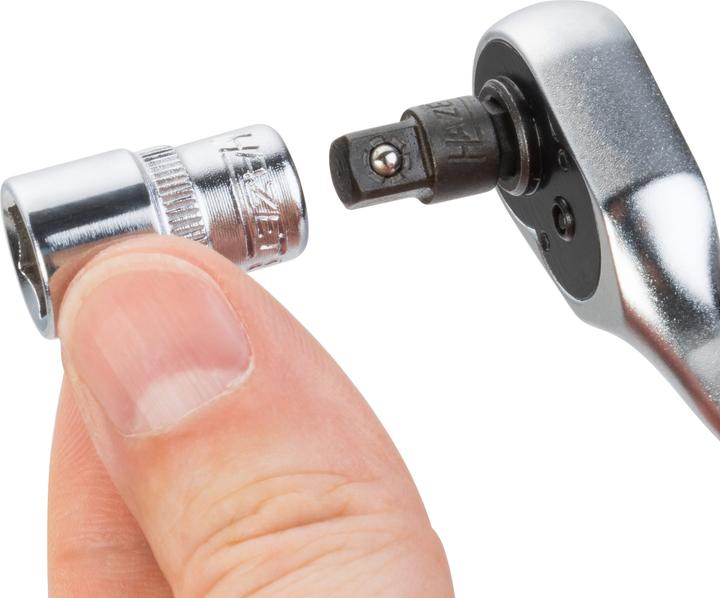 Produktbild HAZET Umschaltknarre ∙ Vollstahl ∙ für Bits 863MBIT ∙ Sechskant6,3 (1/4 Zoll) (1/4")