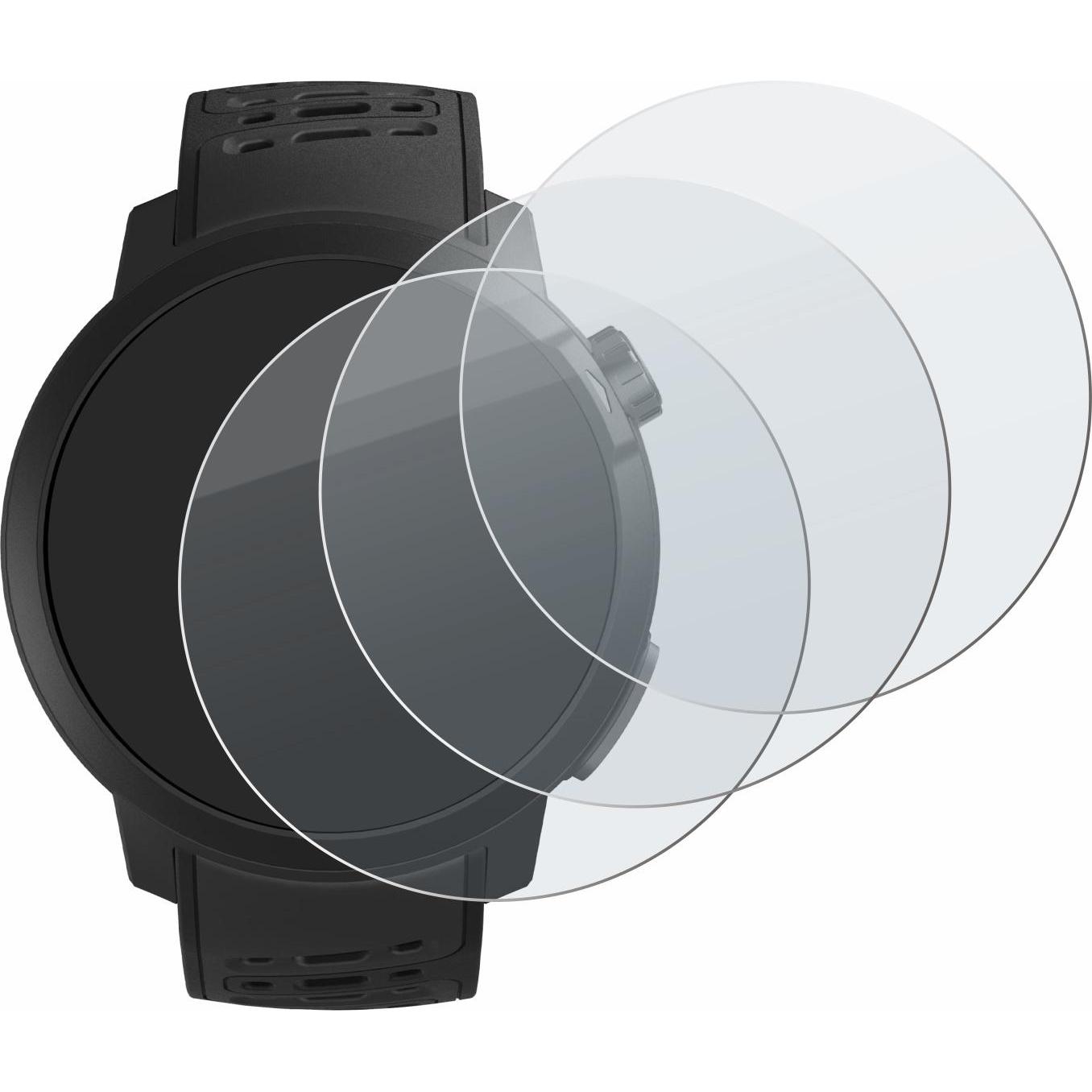 Thumbnail - BROTECT Schutzglas Schutzfolie Displayschutz Display Schutz Glas Panzer Folie matt, Smartwatch Schutzfolie, Grau