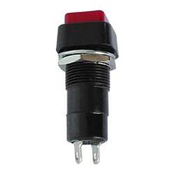 Velleman R18-23B Push Switch 1P Off-(On) Black 3A/125V, Taster + Schalter, Schwarz