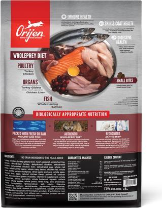 Actual product image Orijen Small Breed (Adult, 1 pcs., 1800 g)
