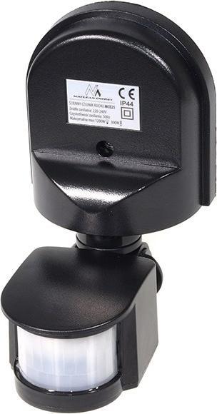 Produktbild Maclean Ścienny czujnik ruchu i zmierzchu 180° max. 1200W czarny MCE25 B (12 m)