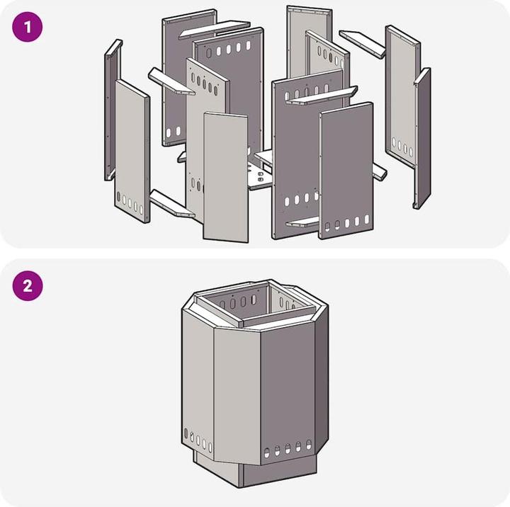 Immagine prodotto vidaXL Feuerstelle (38 cm)