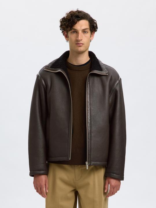 Produktbild Selected Homme Lammfell Lederjacke (S)