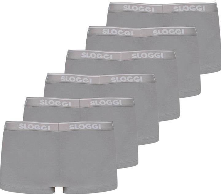 Produktbild Sloggi Boxershorts Casual Figurbetont (L, 6er Pack)