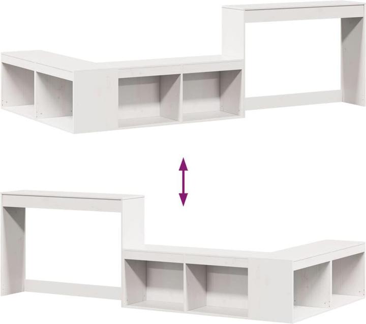 Immagine prodotto vidaXL Nachttisch mit Schreibtisch