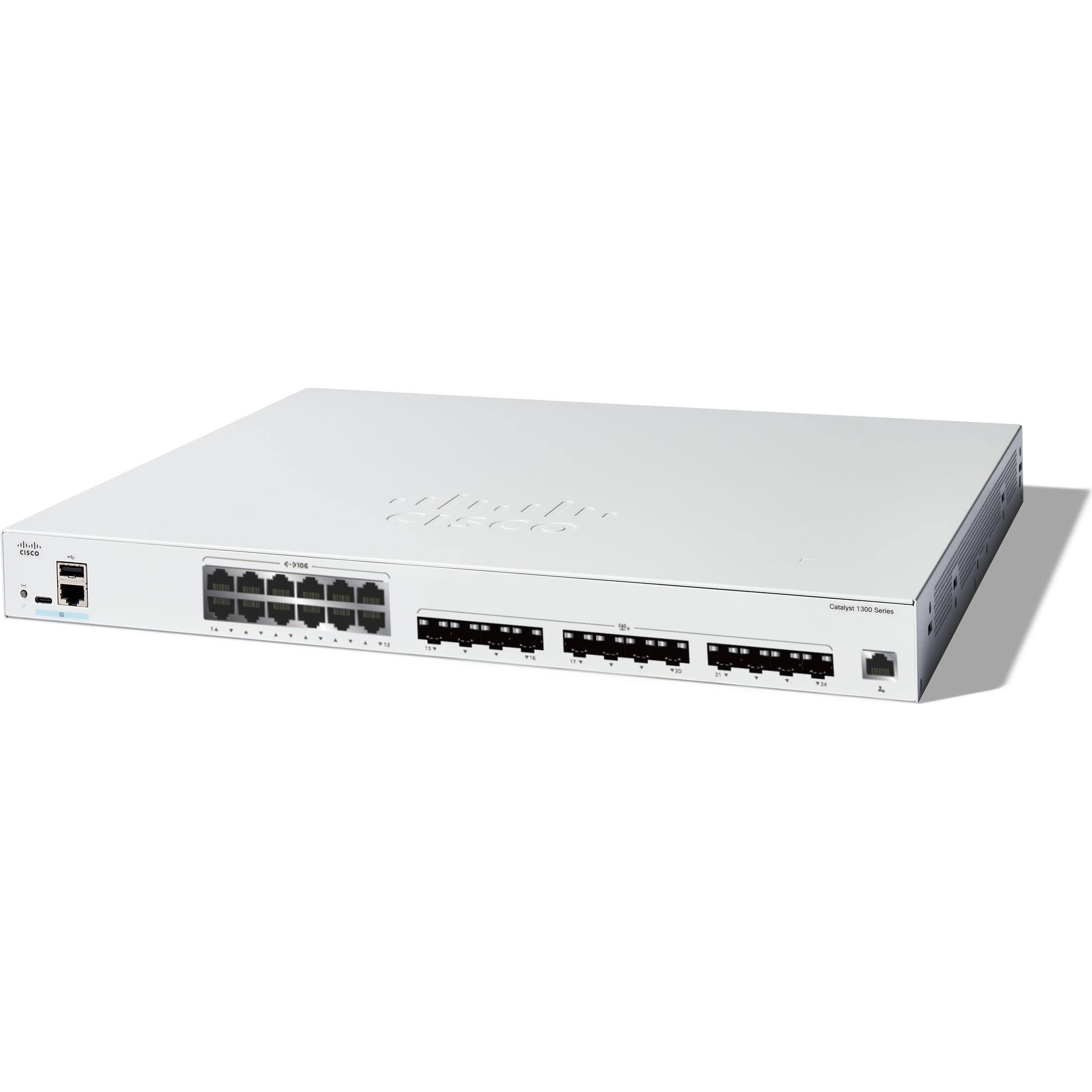 Cisco Catalyst 1300-24XTS (24 Ports), Netzwerk Switch, Grau