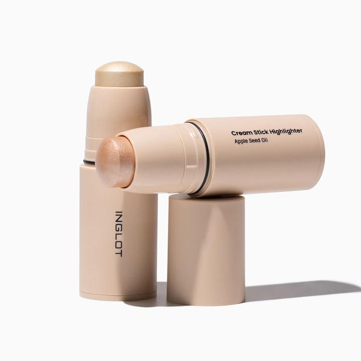 Actual product image Inglot Creamy Stick Natural Glow Easy Application (Delicate Glow 310, Highlighter)