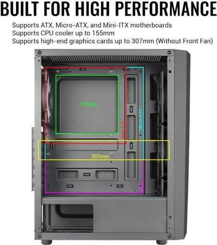Image du produit AeroCool Blade (ATX, mATX, Mini-ITX)