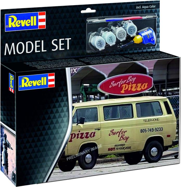 Actual product image Revell Model Set Stranger Things VW T3 Bus Surfer Boy