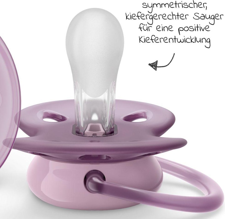 Actual product image Philips Avent Ultra Soft (2 x, 6 - 18 M.)