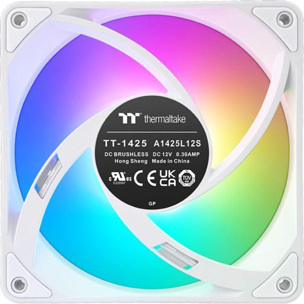 Image du produit Thermaltake TT CT140 EX Rev ARGB Sync PC Cooling Fan 3 Pack Blanc (140 mm, 3 x)