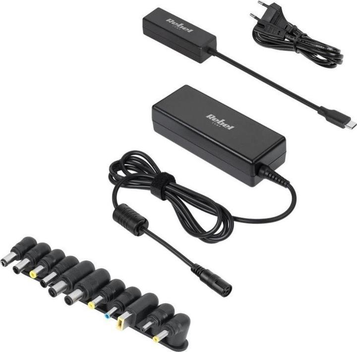 Actual product image Rebel Universal power supply unit 12 terminals 90 W 15-20 V automatic with power delivery function (90 W)