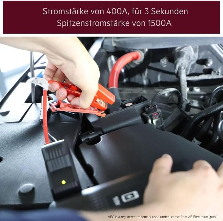 Actual product image AEG JS15 (1500 A, 4000 mAh)