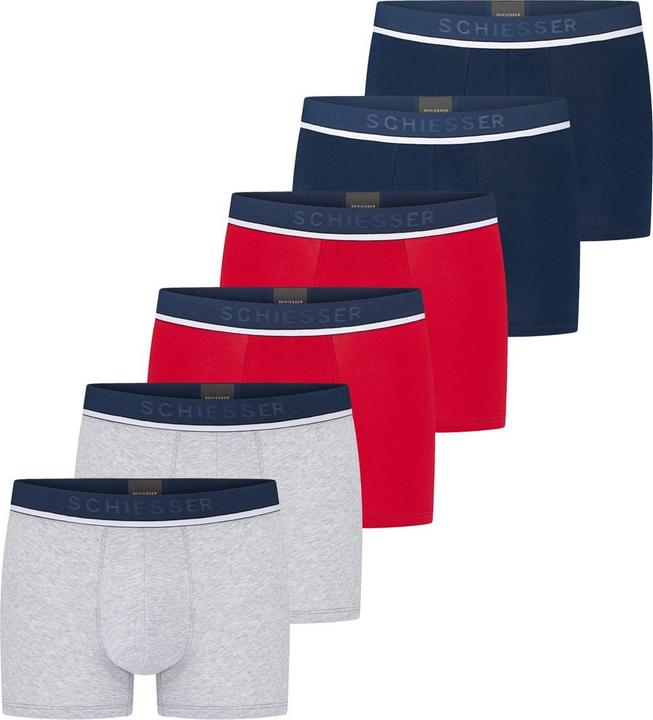 Image du produit Schiesser Lot de 6 - 95/5 - Coton biologique 95/5 Coton biologique (M, paquet de 6)