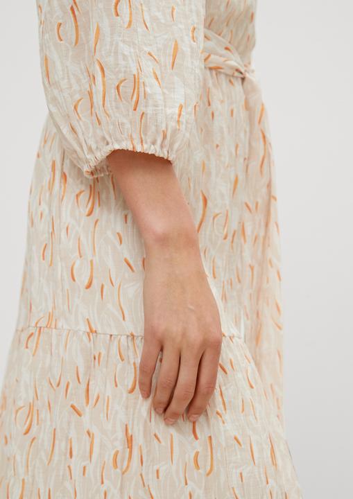 Produktbild Comma Kleid Stufenkleid mit Allover-Muster (38)