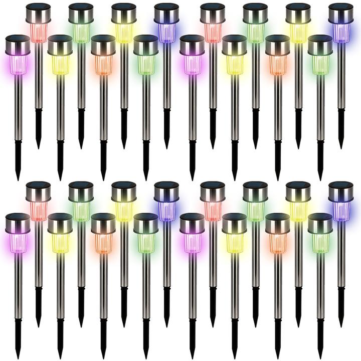 Immagine prodotto Deuba 32 pezzi di luci solari a LED (IP44)