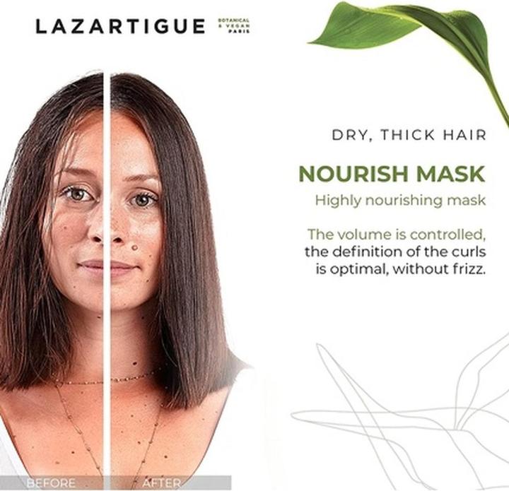 Actual product image Lazartigue High Nutrition Shea Butter Mask 50ml (50 ml)