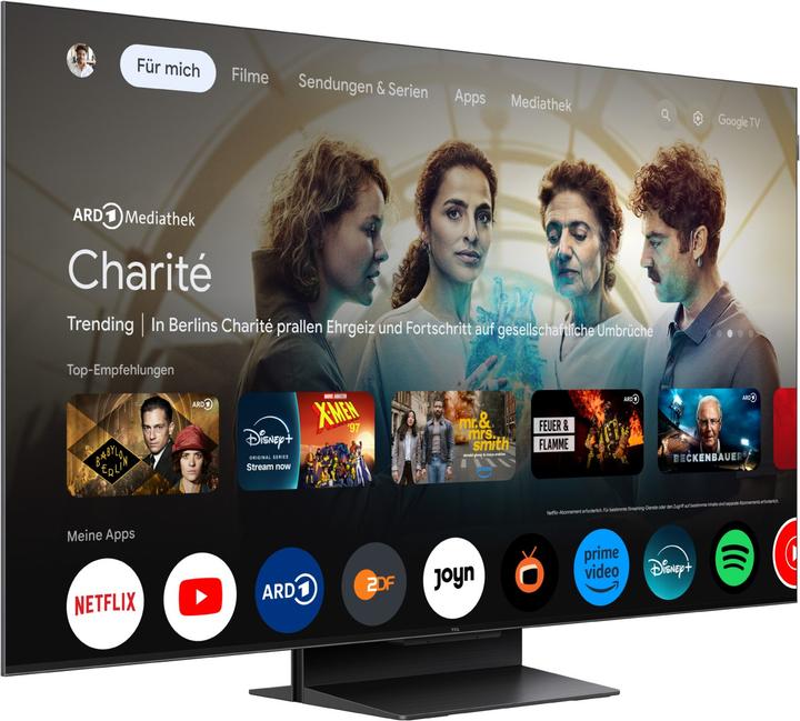 Produktbild TCL 50C79K (50", Mini-LED, 4K, 2025)