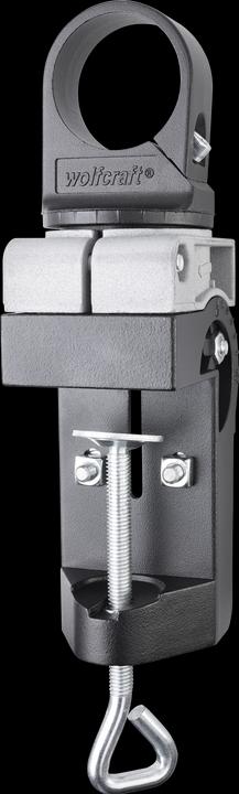 Actual product image wolfcraft Universal Drill Clamp, Die-Cast Aluminium, Swivelling