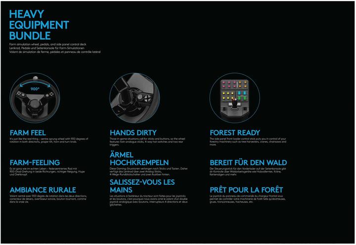 Actual product image Logitech G Saitek Farm Heavy Equipment Bundle (PC)