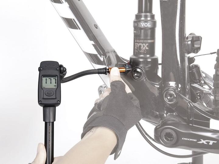 Actual product image Topeak Pocket Shock Digital