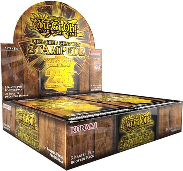 Productafbeelding Yu-Gi-Oh Kwart eeuw Stampede boosterdoos (Duits, Booster display)