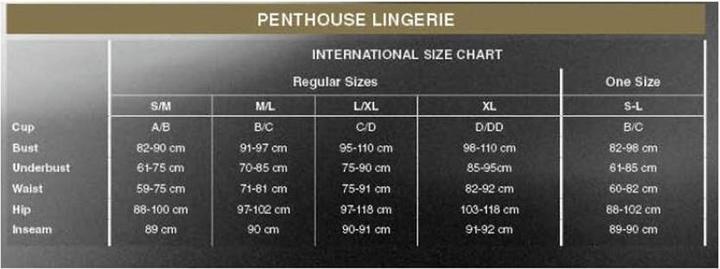 Image du produit Penthouse Lingerie LINGERIE Open secret (M, L)