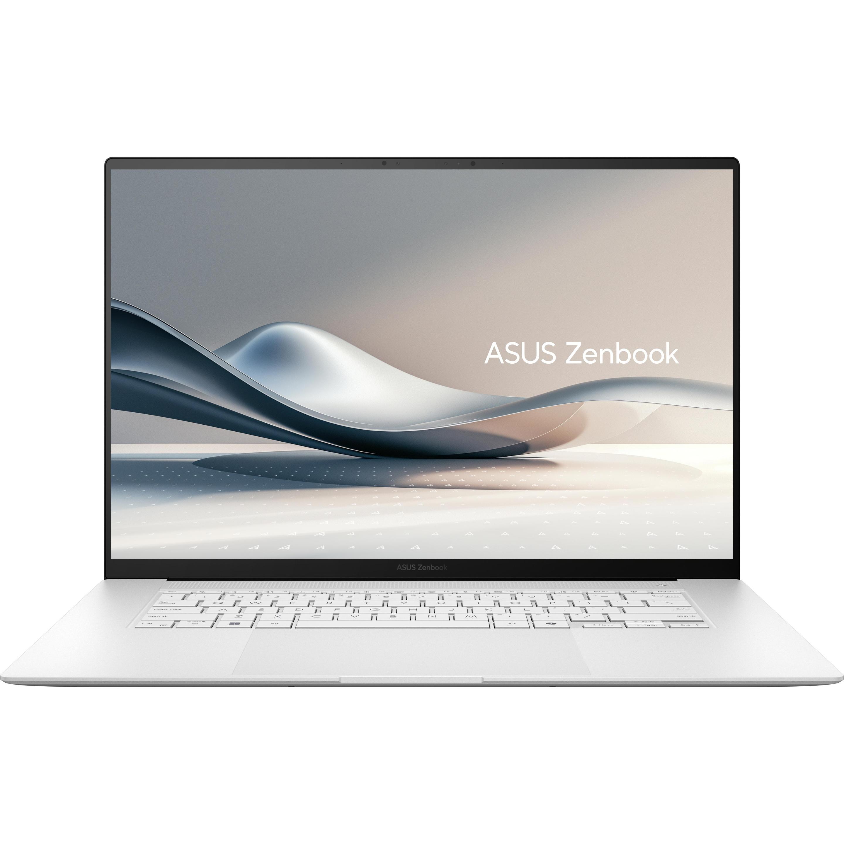 ASUS ZenBook S16 (16", 1000 GB, 24 GB, Eng. Int., AMD Ryzen AI 9 365), Notebook, Weiss
