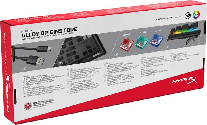 Image du produit HyperX Alloy Origins Core (US, Filaire)