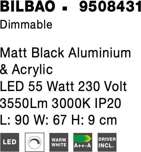 Produktbild Nova Luce Bilbao (3550 lm)