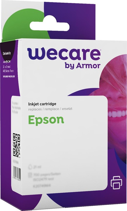 Produktbild Wecare Multipack new built CMYBK T128540WE zu Epson Stylus S22 9/3x6.5ml (CMYK)