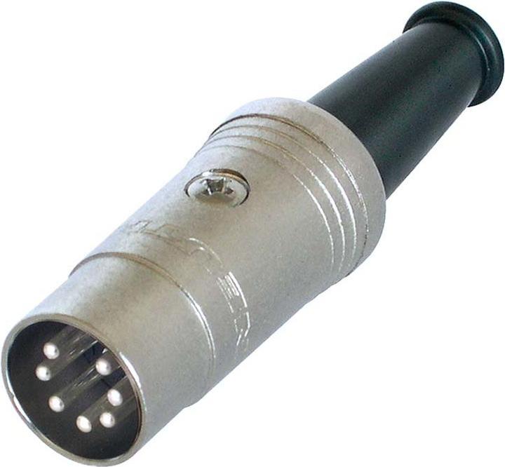 Actual product image Neutrik Plug DIN Male Silver