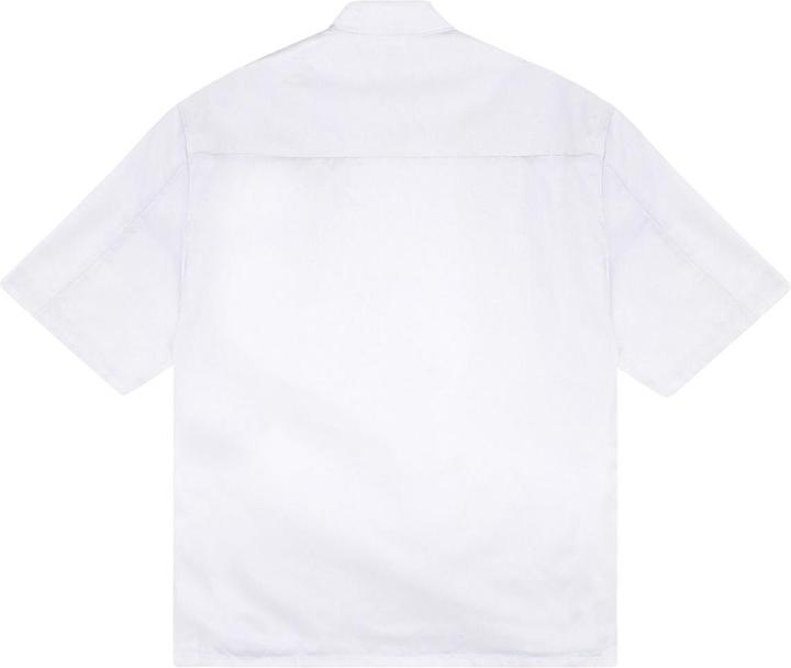 Actual product image Dennys Mens Stud Front Short-Sleeved Chef Jacket (S)
