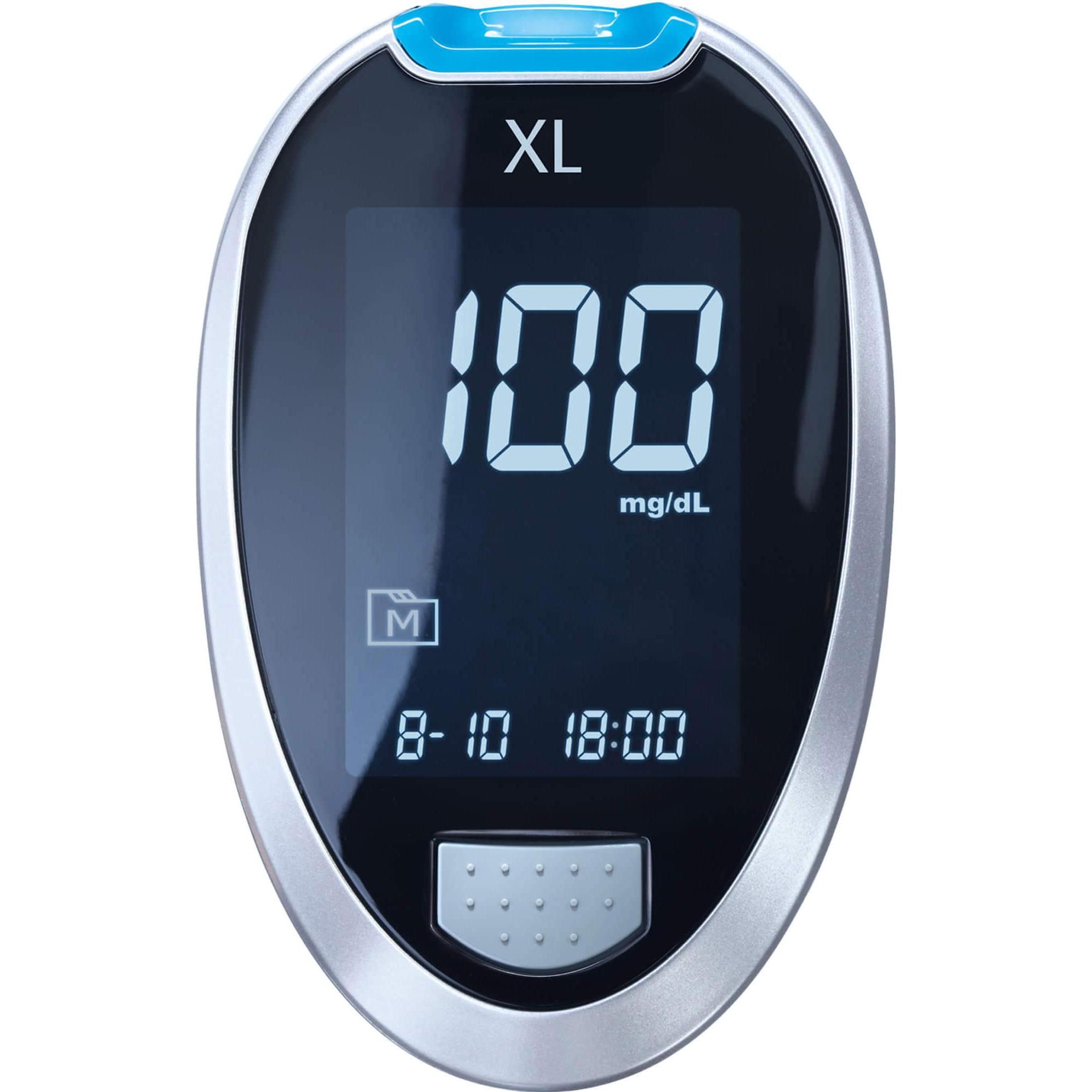 Thumbnail - Aktivmed, Bluttest, GlucoCheck XL Blutzuckermessgerät Set mg/dl, 1 St (Blutzuckermessgerät)