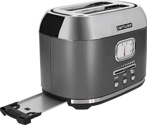Productafbeelding Muse MS120 DG Roestvrij Staal Broodrooster Grijs