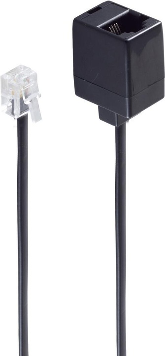 Produktbild Shiverpeaks ®-BASIC-S--Western-Stecker 6/4 auf Western-Kupplung 6/4, 6,0m