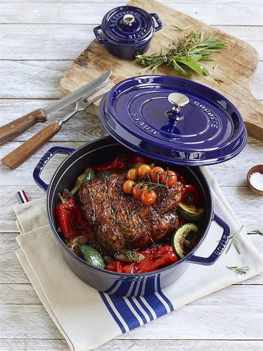 Produktbild Staub Cocotte (26 cm, Bräter + Schmortopf, Gusseisen)