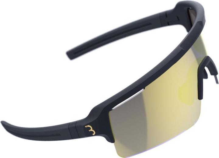 Image du produit BBB Fuse verre MLC or/cadre noir mat (Noir mat, clair : 92% / 0 (transmission de la lumière / catégorie), jaune : 87% / 0, MLC : 14% / 3)