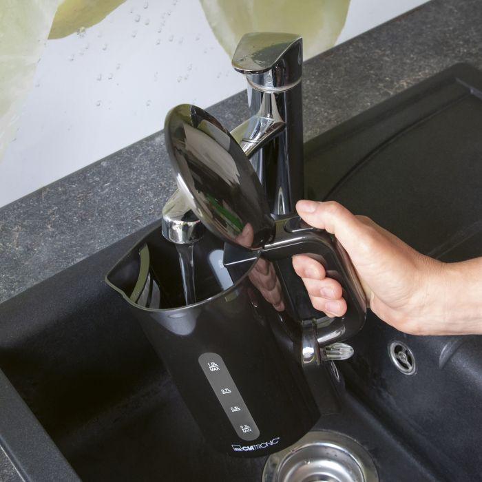 Actual product image Clatronic Czajnik elektryczny 1L WK 3834 czarny (1 l)