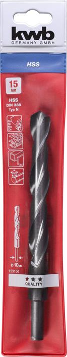 Actual product image kwb HSS Twist Drill with turned shank, ø 15.0 mm (15 mm)